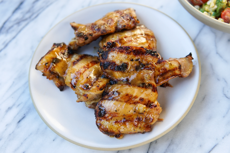 Honey Mustard Grilled Chicken | Natalie Cooks