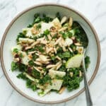 Date Apple and Manchego Farro Salad