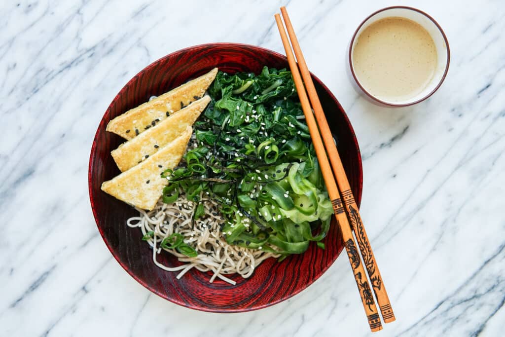 Cold Soba Noodles Dipping Sauce (5 Minutes!!) - Tiffy Cooks