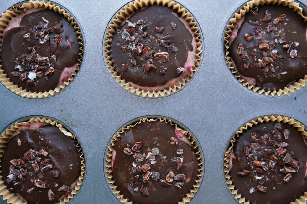 Frozen Raspberry Cups Frozen Raspberry Almond Yogurt Cups | Natalie Cooks