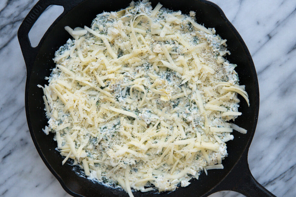 Greek Yogurt Spinach and Artichoke Dip | Natalie Cooks