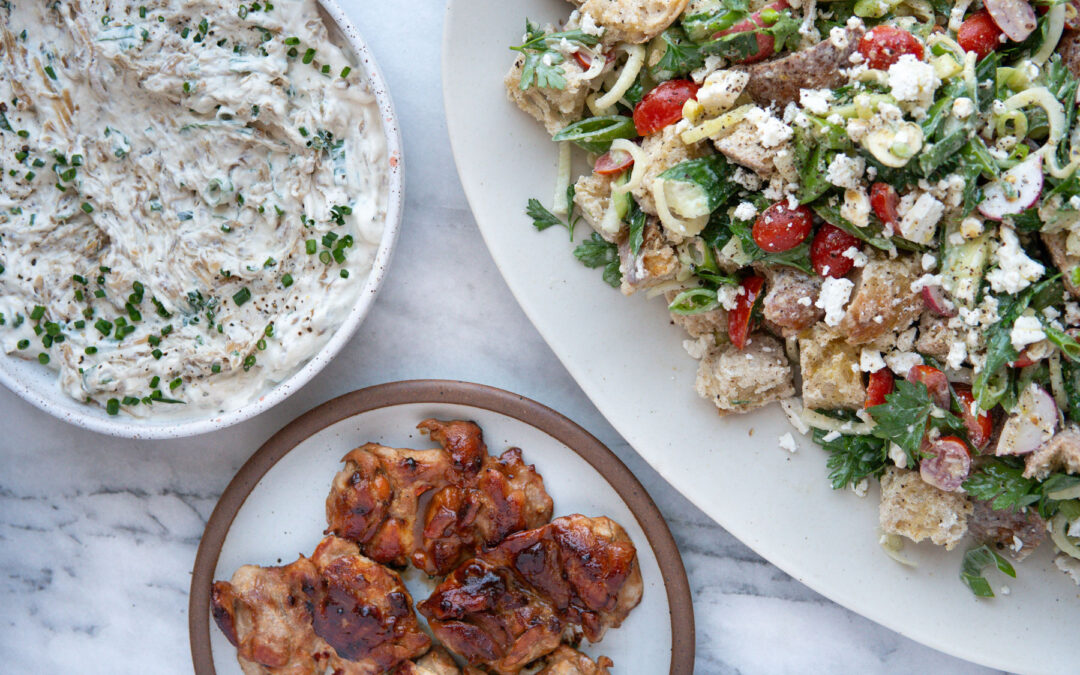 How I put together a Cooking Club menu